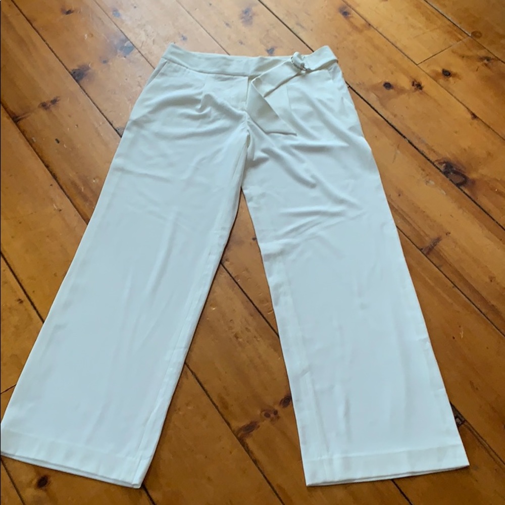 H&M white pants size EUR 38, US 8